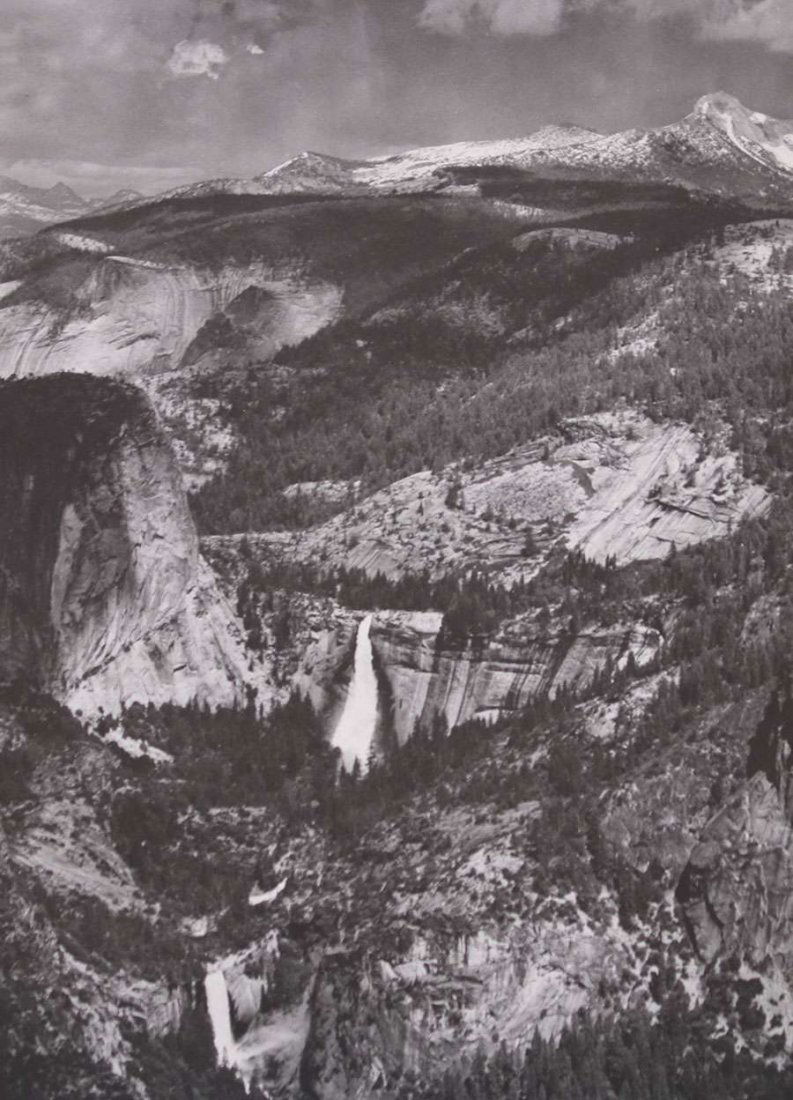 Vintage Photo Yosemite Bridal Falls c1920s (1 of 2)