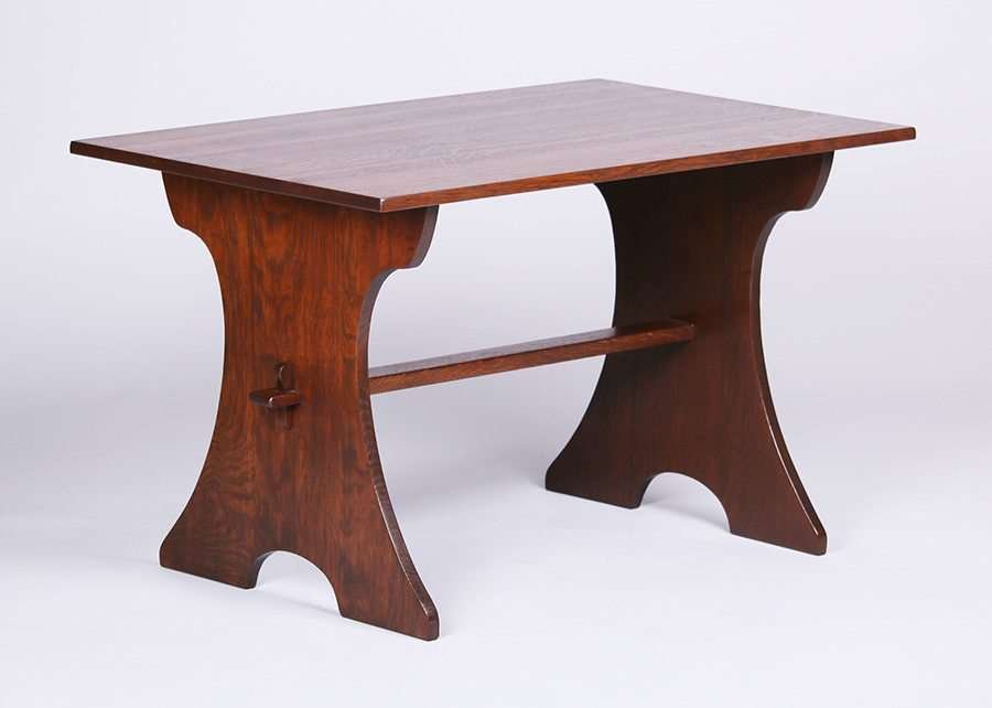 Gustav Stickley Child's Trestle Table (1 of 2)