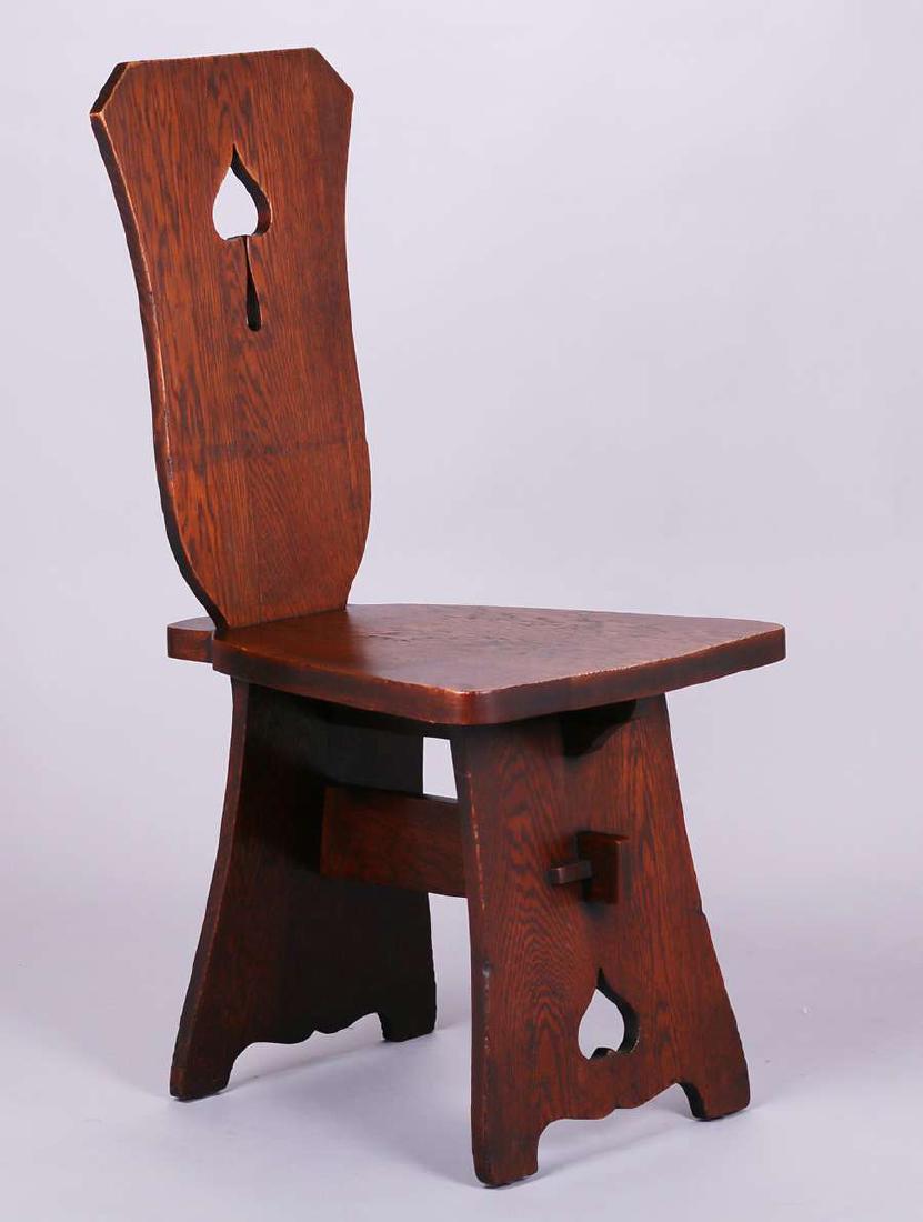 Limbert Spade Cutout Hall Chair (1 of 5)