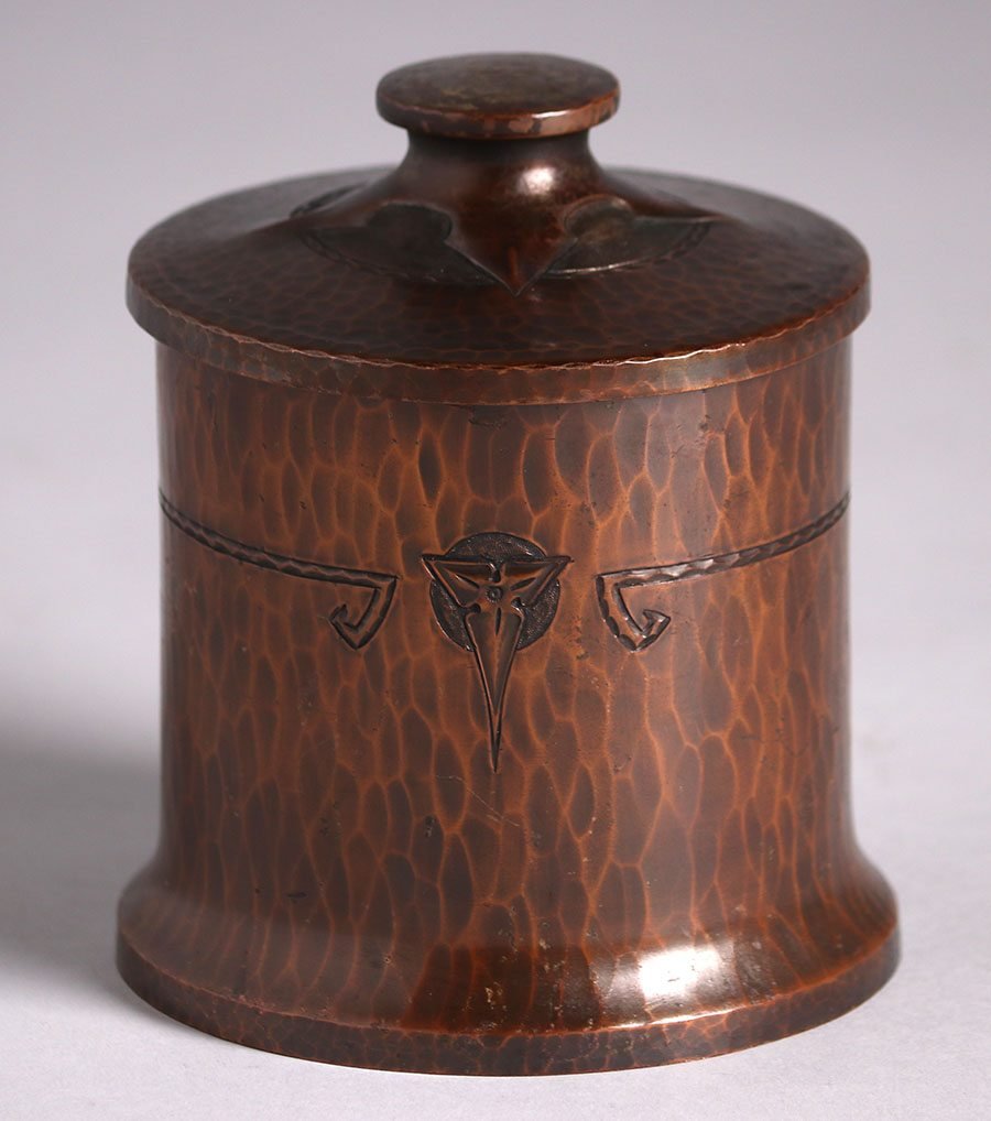Roycroft Hammered Copper Humidor (1 of 3)