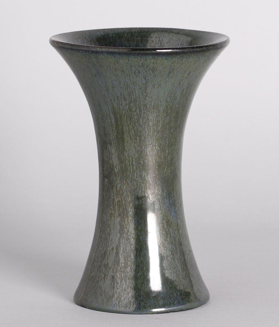 Fulper Pottery Flared - Corseted Flemington Vase (1 of 4)