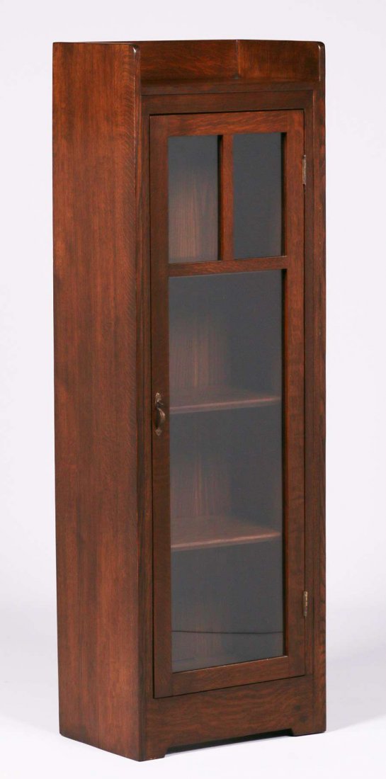 Early Narrow Limbert Bookcase c1902-1905 (1 of 3)