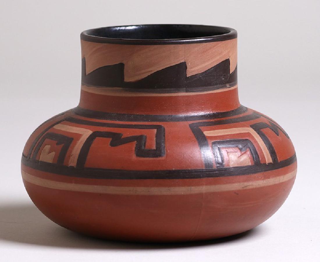 Clifton Pottery Indian Ware Vase Entitled "Homolobi" (1 of 5)