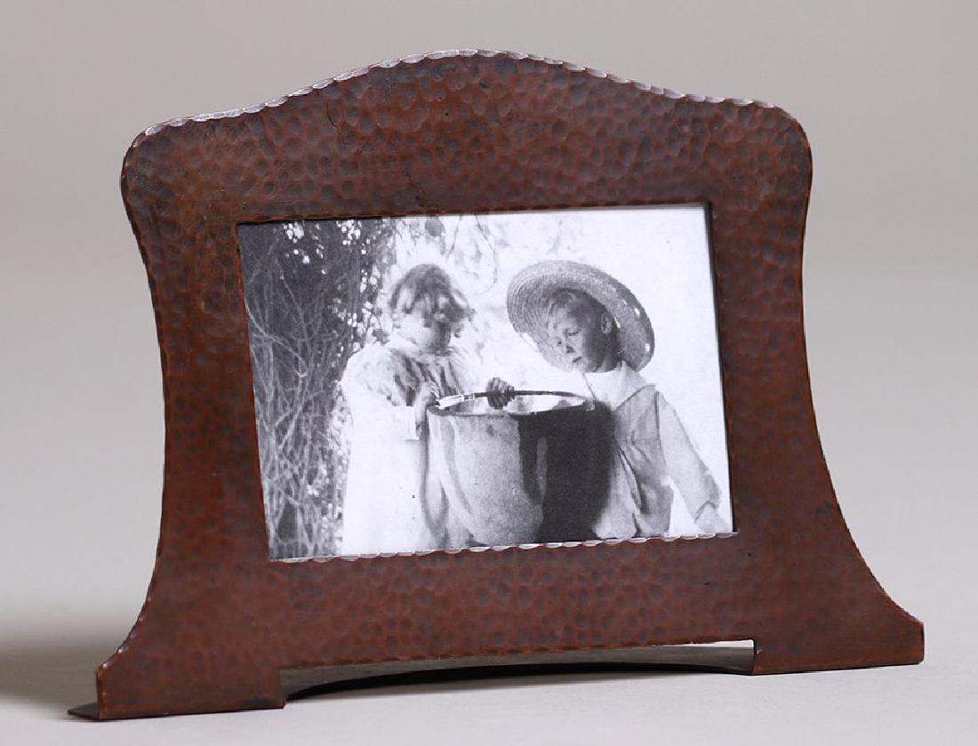 Gustav Stickley Hammered Copper Picture Frame (1 of 1)