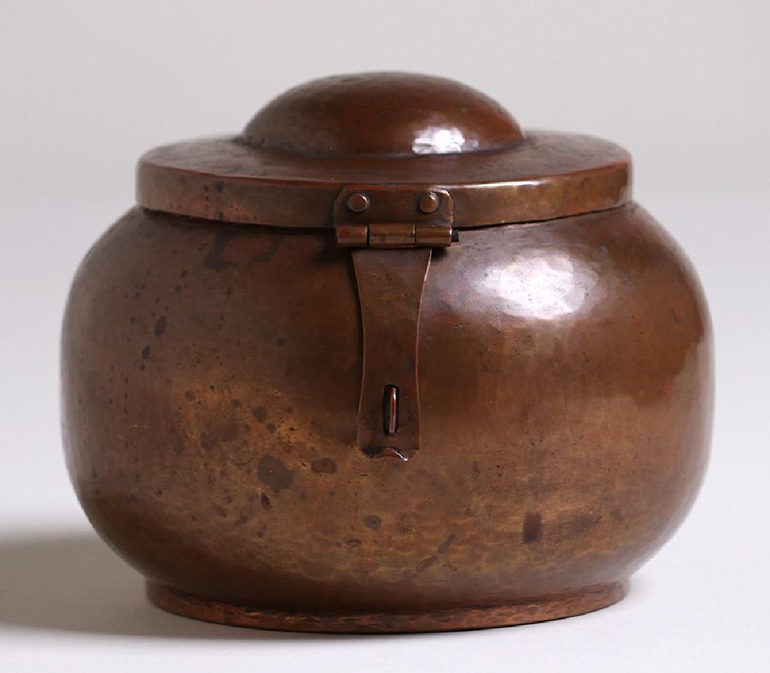 Dirk van Erp Hammered Copper Spherical Humidor (1 of 6)