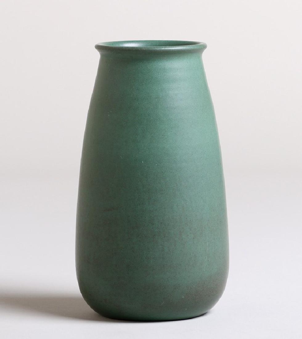 Marblehead Pottery Matte Green Vase (1 of 3)