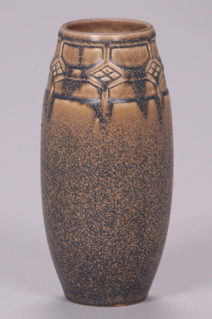 Rookwood Matte Brown Ombroso Glaze Vase #2435 (1 of 3)