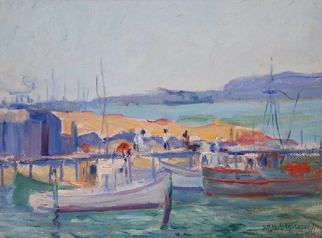 Anna Marie Valentien Painting San Diego Harbor (1 of 2)