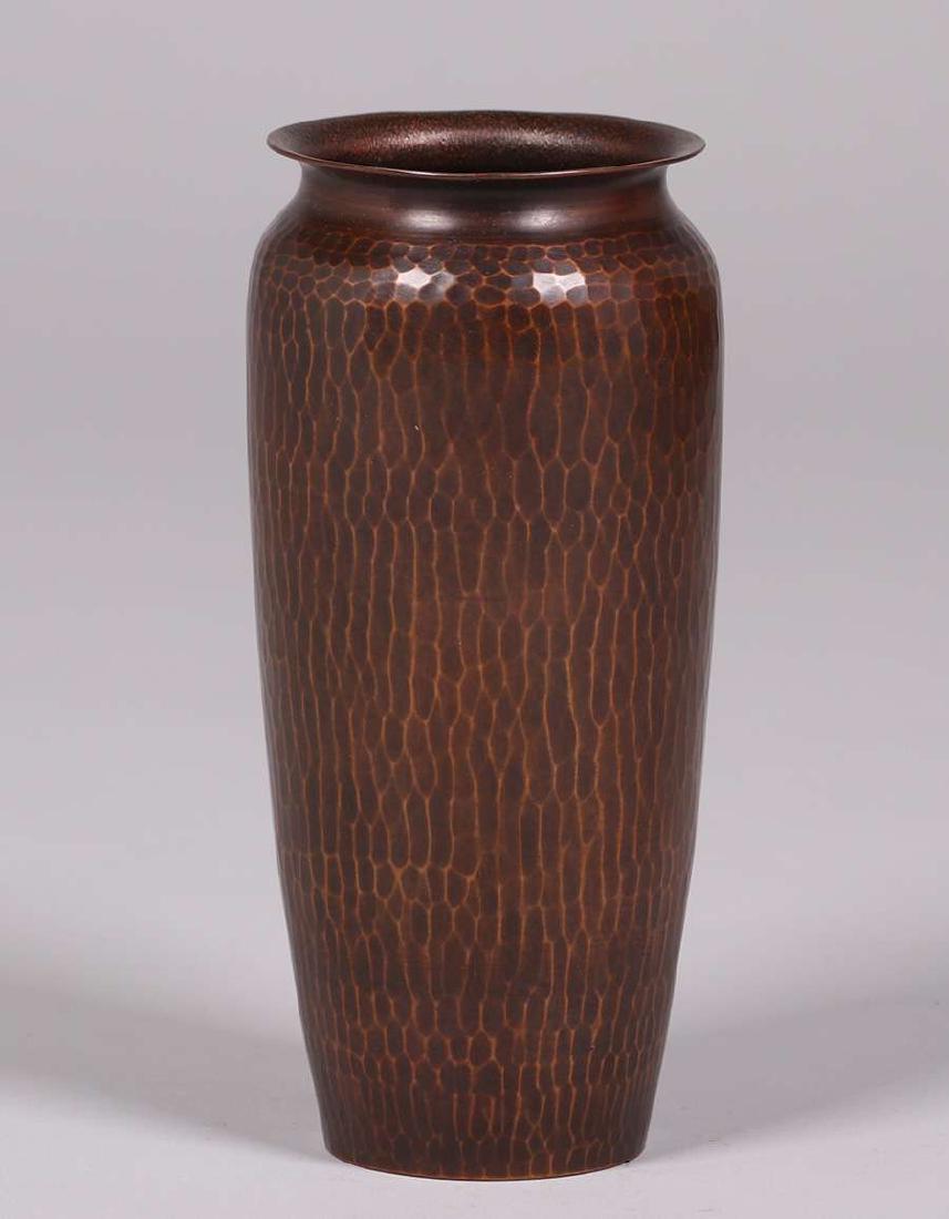 Roycroft Hammered Copper Vase 8.75"h (1 of 2)