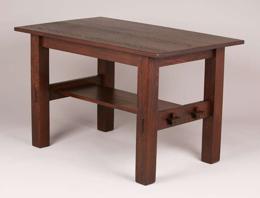 Gustav Stickley #433 Library Table (1 of 4)