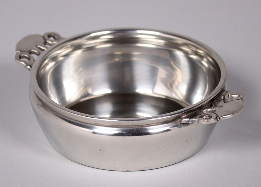 Rebecca Cauman Pewter Porringer Boston Society of A&C (1 of 3)