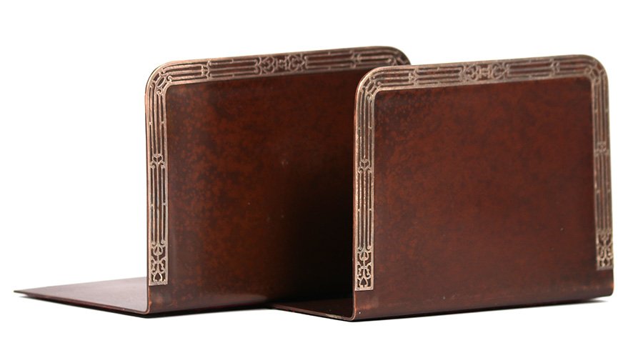 Heintz Sterling on Bronze Bookends (1 of 3)