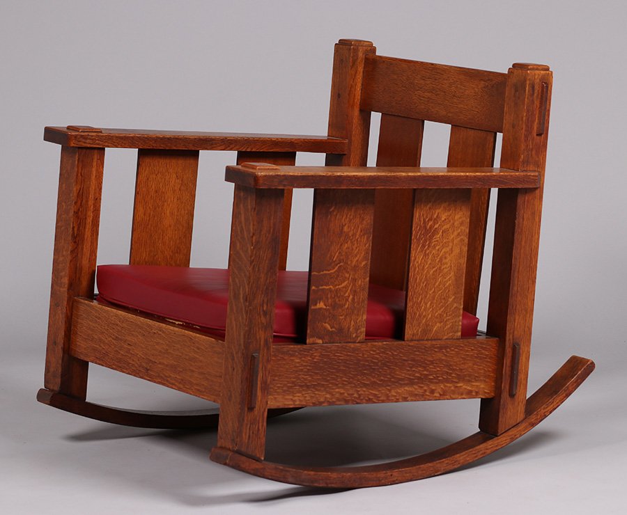 Large Stickley Brothers Rocker (1 of 2)