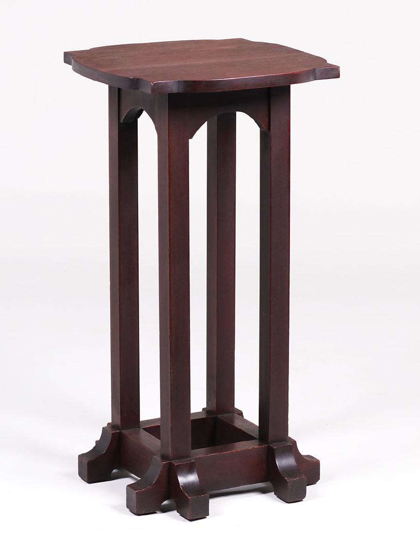 Tobey Furniture Co (Chicago) Mahogany Plant Stand (1 of 3)