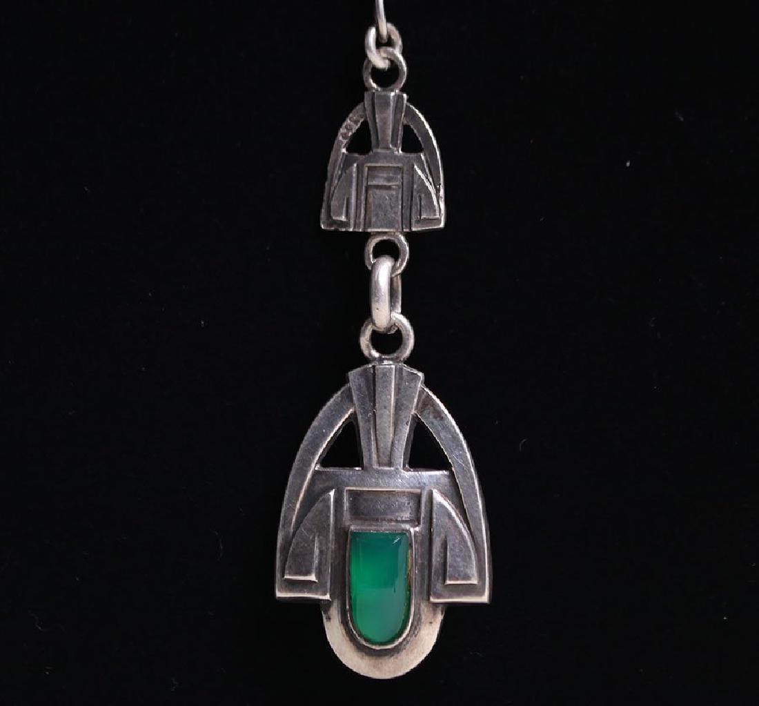 Chicago Arts & Crafts Sterling Silver Pendant Necklace (1 of 2)