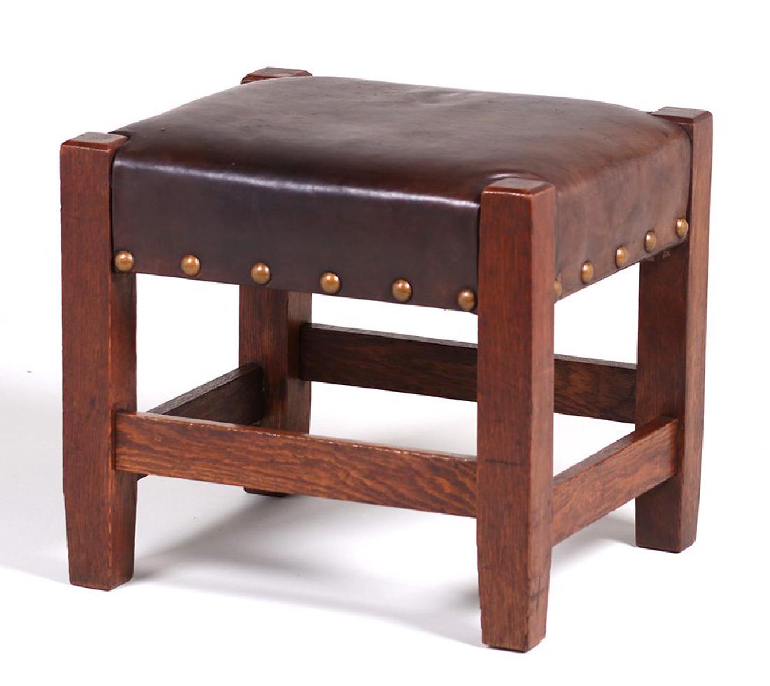 Large Arts & Crafts Footstool (1 of 1)