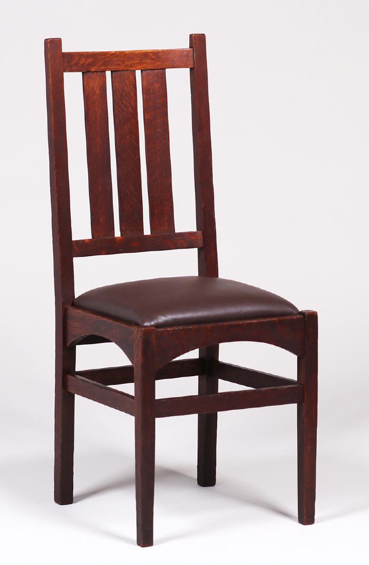 Gustav Stickley Side Chair - Harvey Ellis Design (1 of 2)