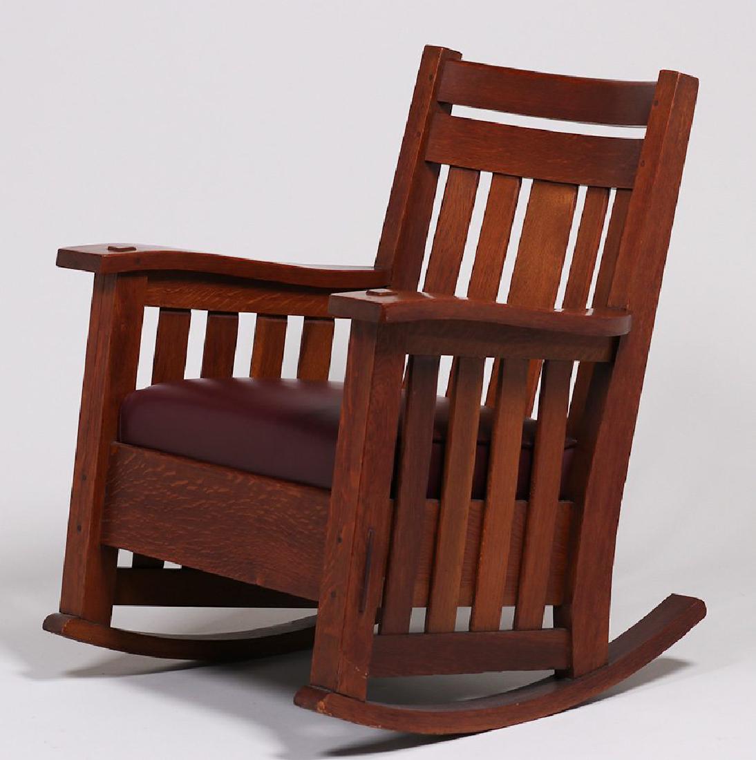 Harden Furniture Co Rocker (Match to Lot 184) (1 of 3)