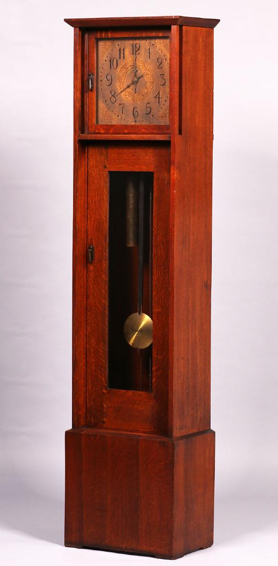L&JG Stickley Grandfather Clock (1 of 8)