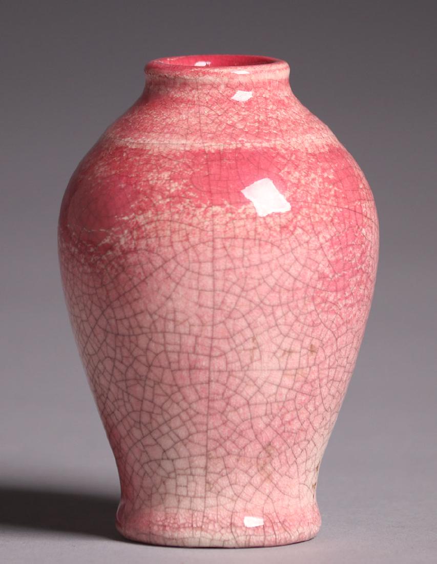Robertson Hollywood Rose Crackle Cabinet Vase (1 of 3)