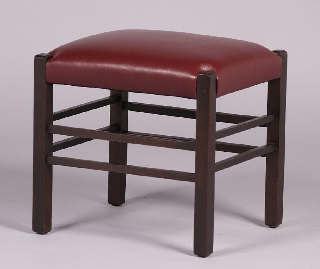 Arts & Crafts Footstool (1 of 1)