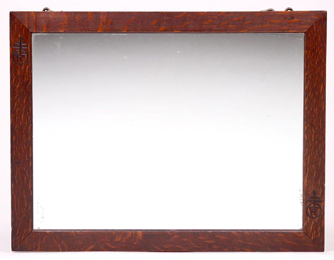 Roycroft Oak Mirror (1 of 4)