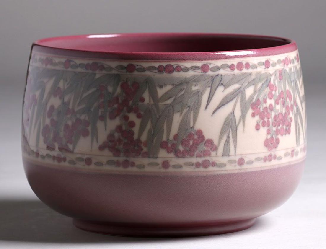 Rookwood Jeweled Porcelain Fruit Bowl Lorrinda Epply (1 of 3)