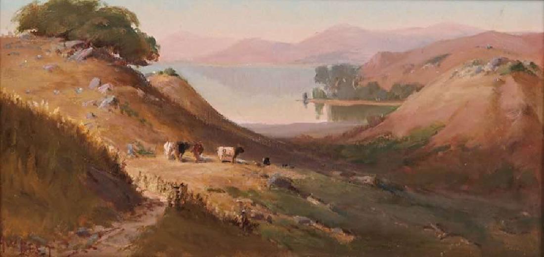 Arthur Best Painting of Mt Tamalpais (1 of 5)