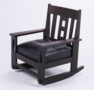 Contemporary Limbert Cutout Rocker