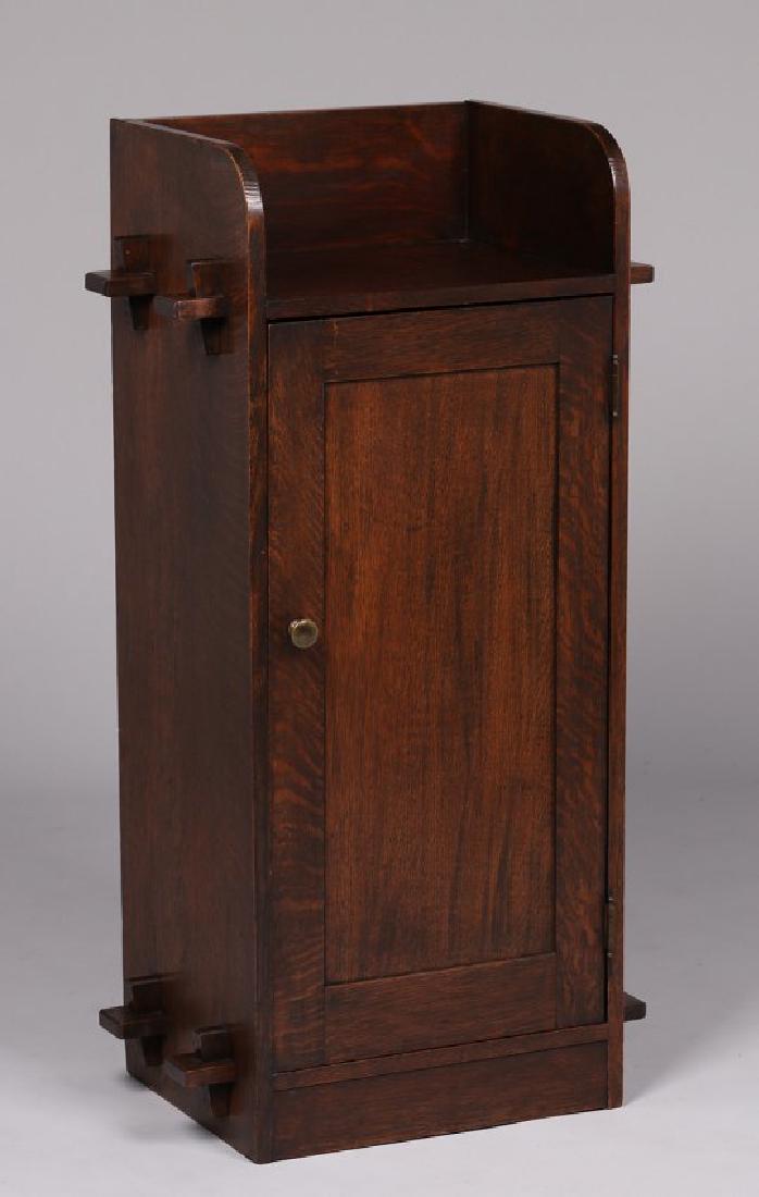 Roycroft (attributed) One-door Music Cabinet 1905 (1 of 4)