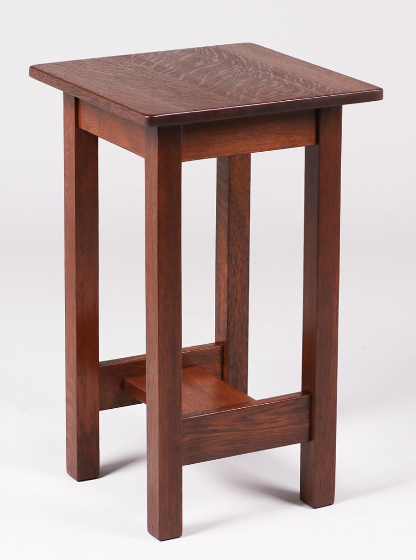 L&JG Stickley Square Stand c1910 (1 of 1)