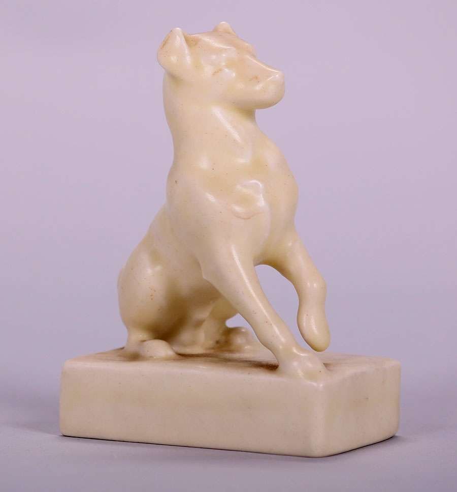Rookwood Dog Paperweight 1930 (1 of 3)
