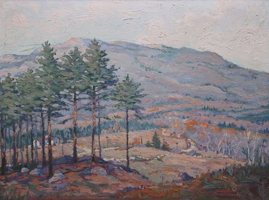 Carl Lindstrom Impressionist Painting - Worchester, MA (1 of 3)
