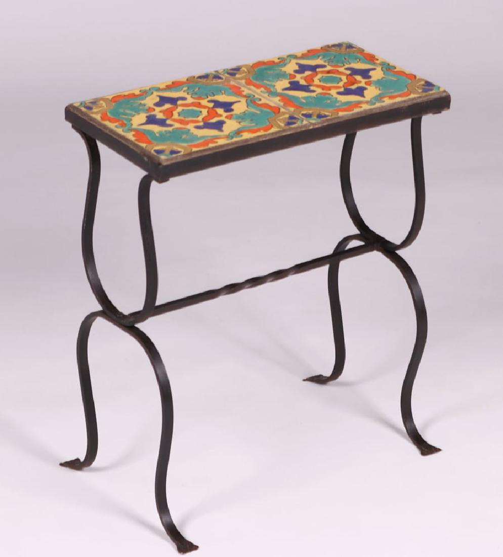 D&M Tile-Top Table c1920s (1 of 2)
