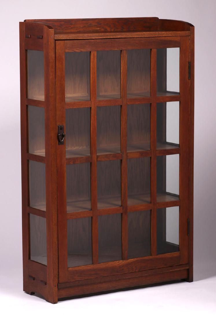 Gustav Stickley 815 One Door China Cabinet C1907 1912 Sep 29