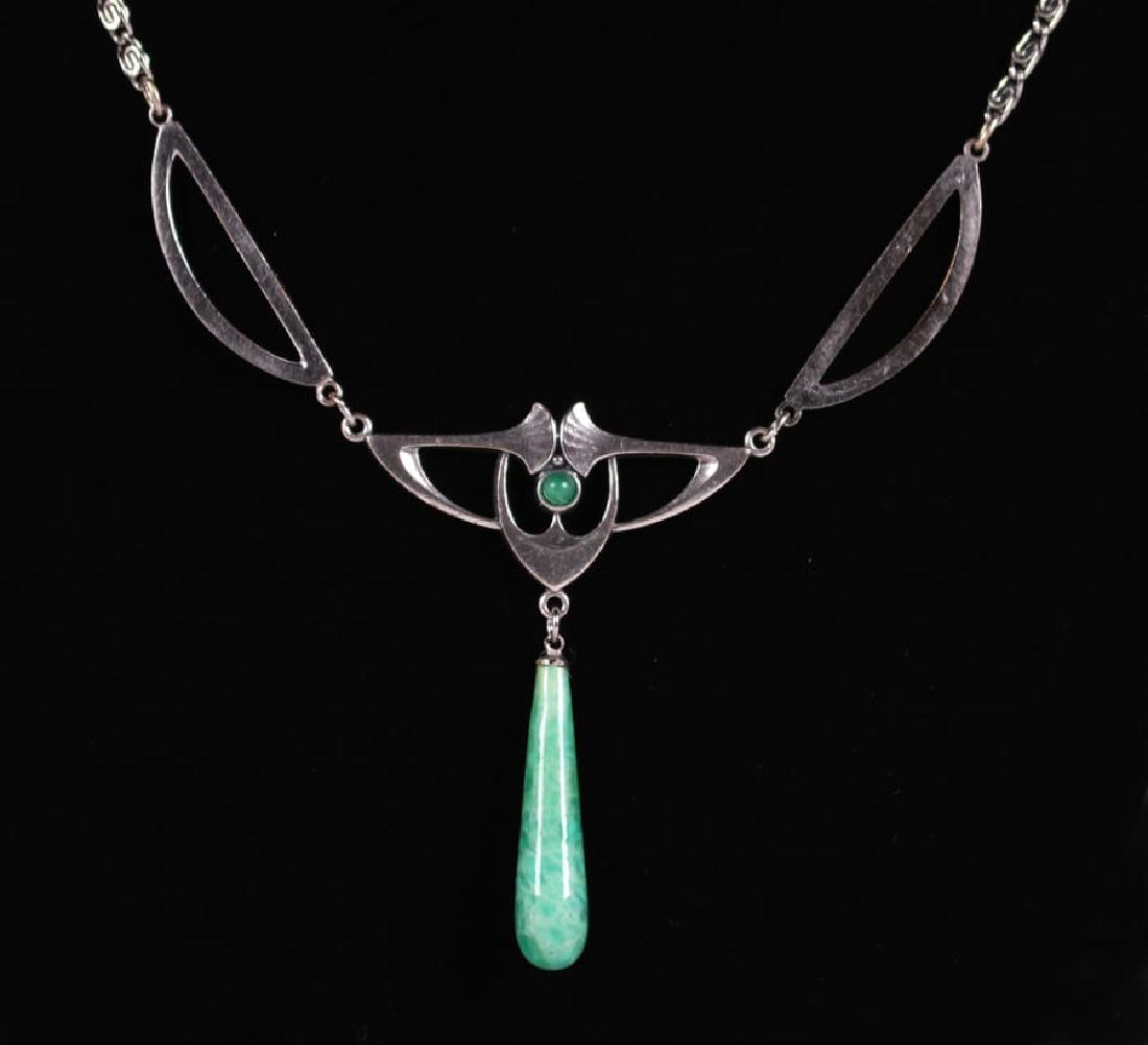 Chicago Arts & Crafts Sterling Silver Necklace c1910 (1 of 2)