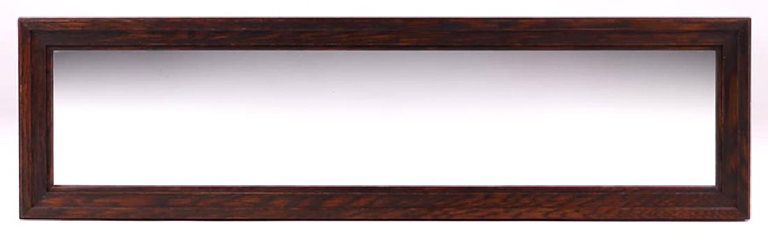 Arts & Crafts Oak Mirror c1910 (1 of 2)