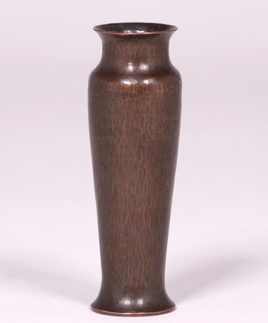 Dirk van Erp Hammered Copper 7" Vase c1915-1920 (1 of 3)