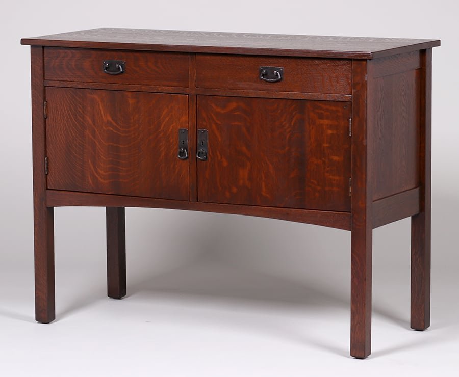 Small L&JG Stickley Two-Door Sideboard c1912-1915 (1 of 3)