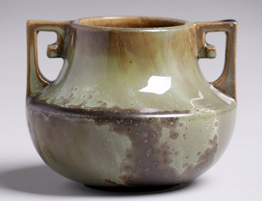 Fulper Pottery Two-Handled Vase (1 of 3)