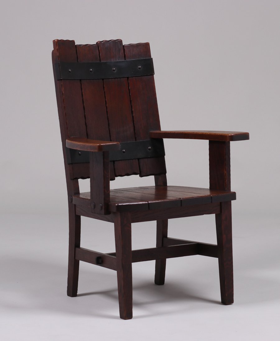 Michigan Chair Co Adirondack Camp Armchair c1920 (1 of 5)