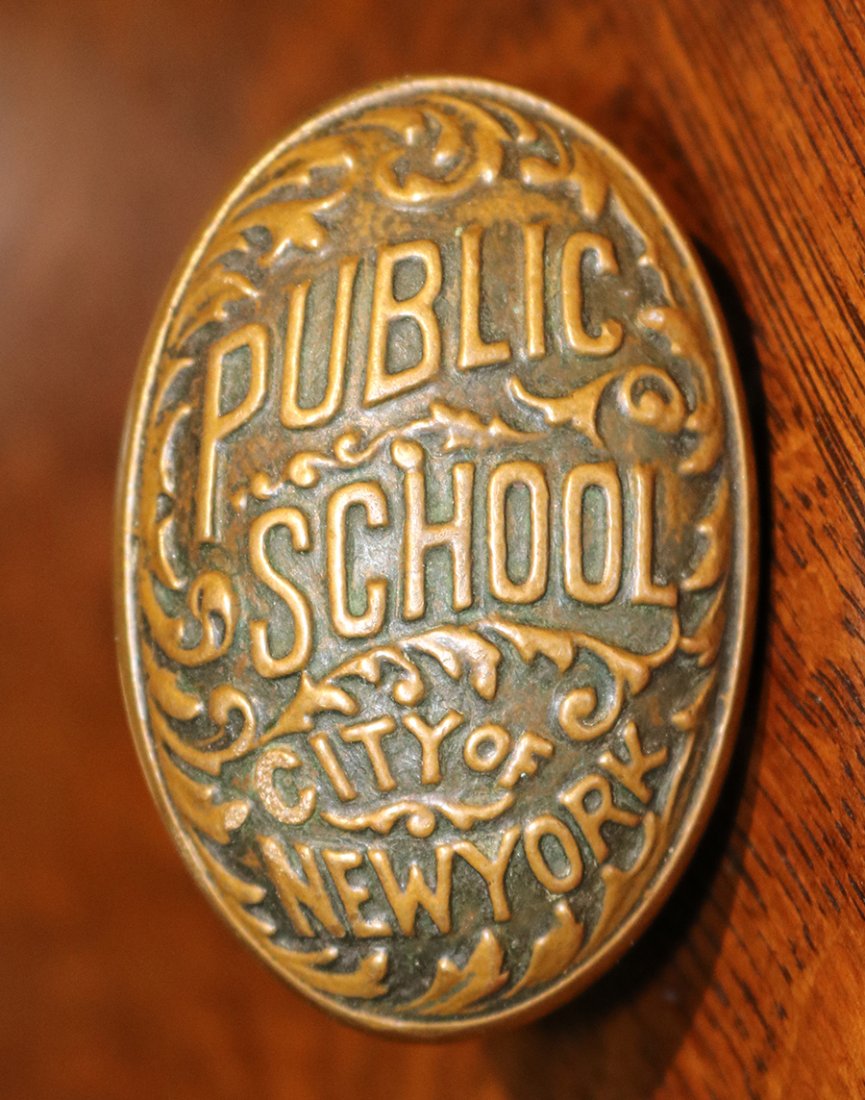 Antique Door Knob City of New York Public School (1 of 3)