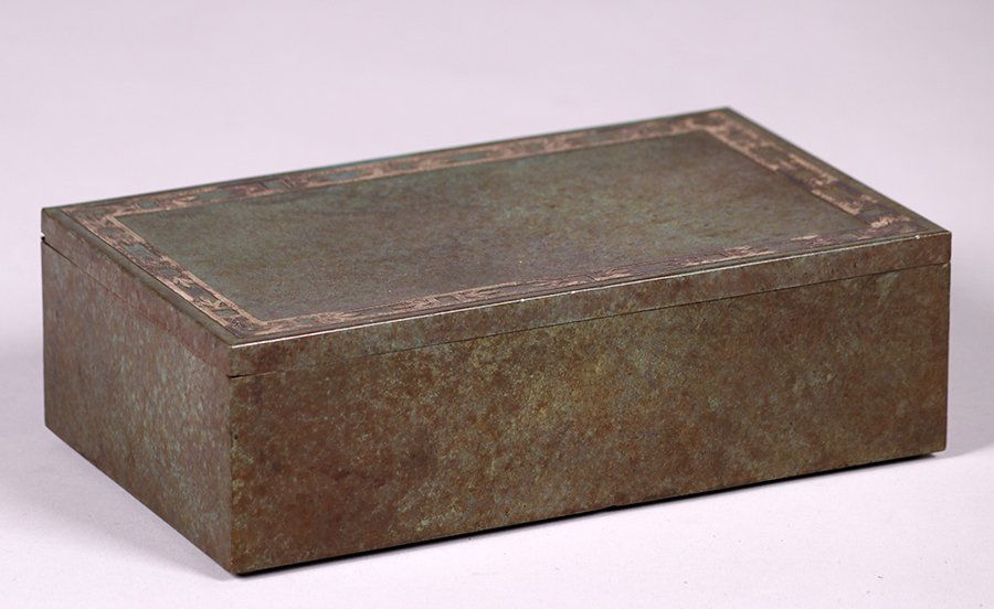 Silvercrest Sterling on Bronze Humidor Box (1 of 4)