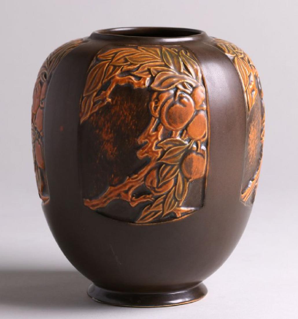 Roseville Rosecraft Panel Bulbous Vase (1 of 4)