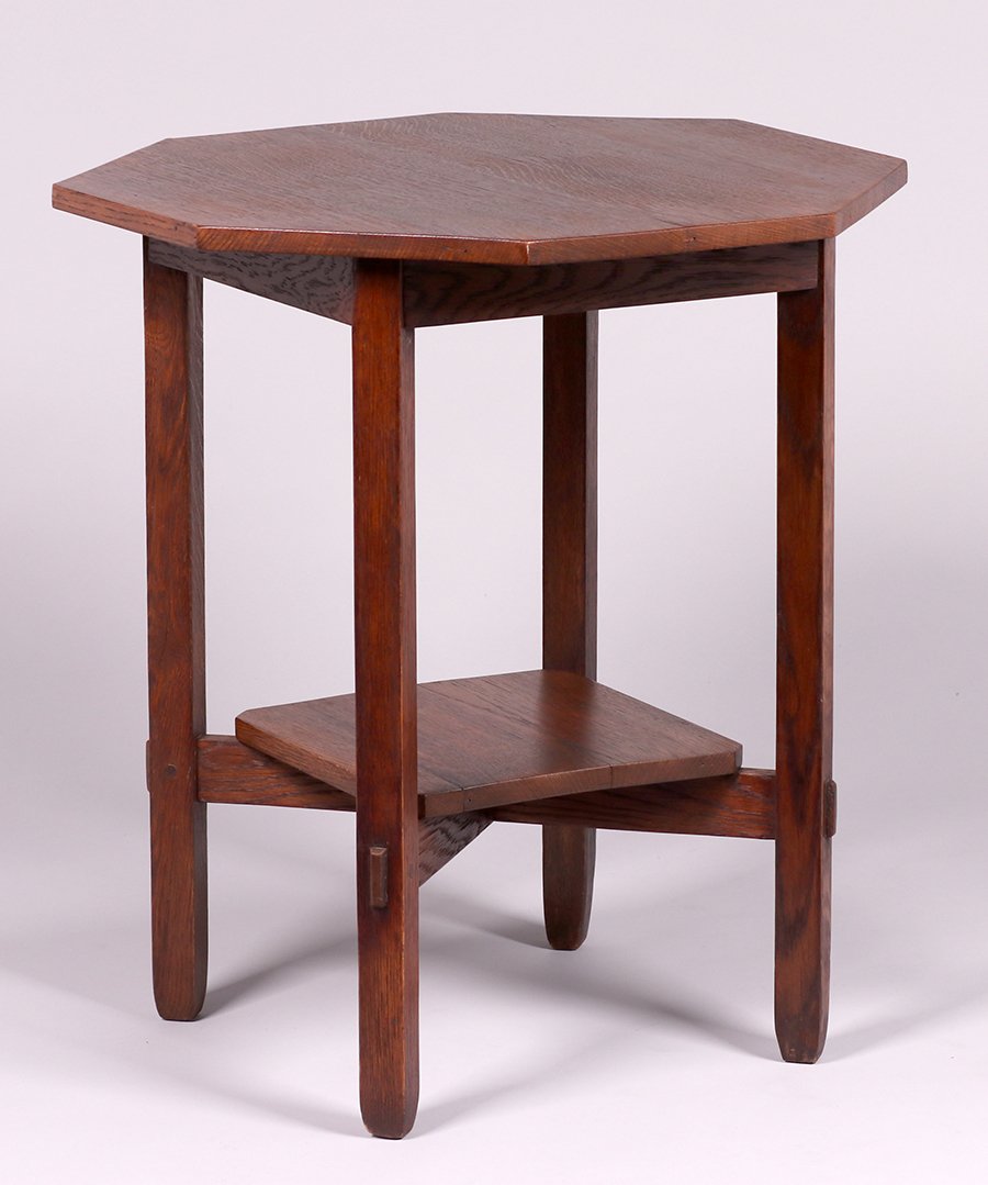 Stickley Brothers Octagonal Lamp Table Sep 29, 2018 California
