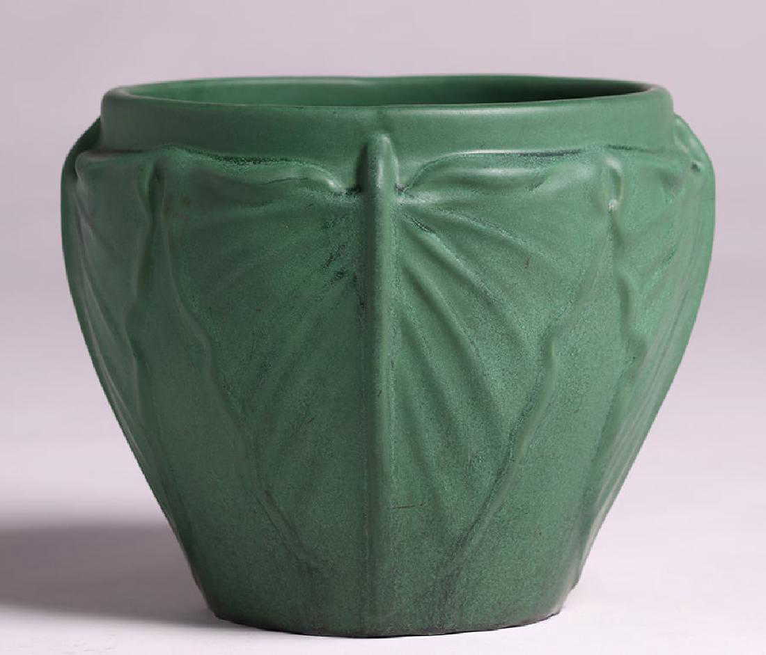 Weller Pottery Matte Green Jardiniere weller-pottery-matte-green-jardiniere