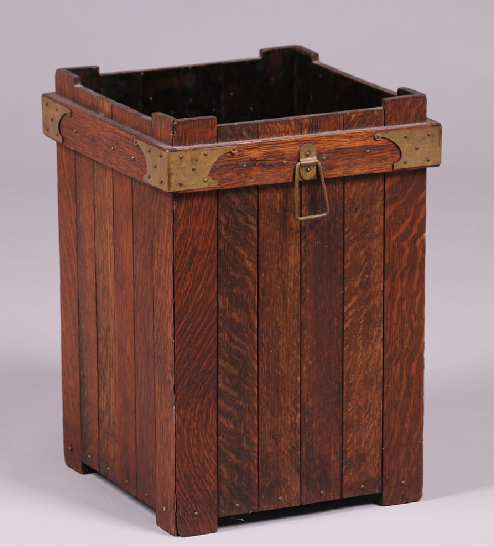 Lakeside Crafts Shop Waste Basket c1910
