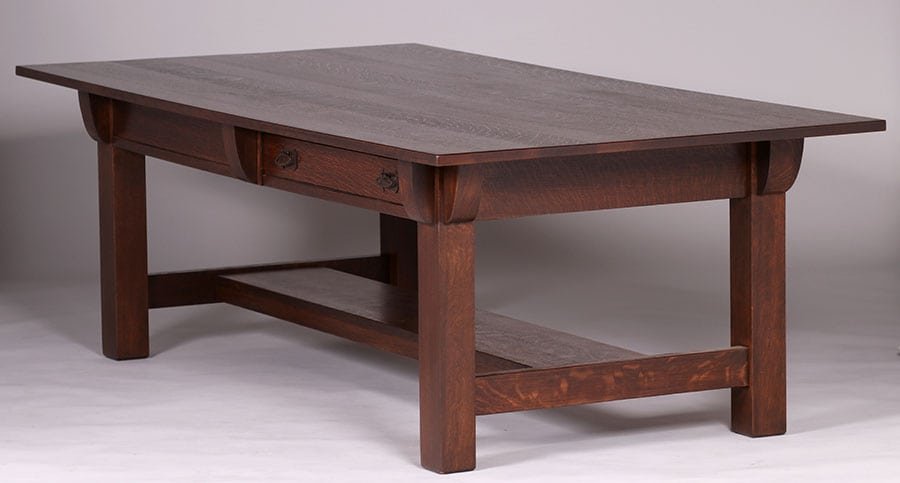 Huge Limbert Two-Drawer Partner's Desk #113 (1 of 4)