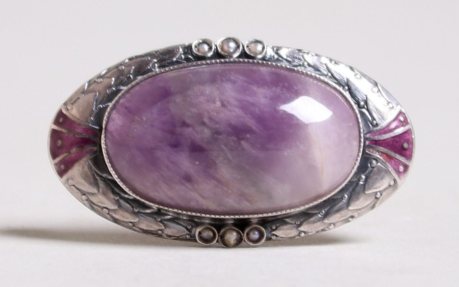 Boston Arts & Crafts Sterling Silver Brooch (1 of 1)