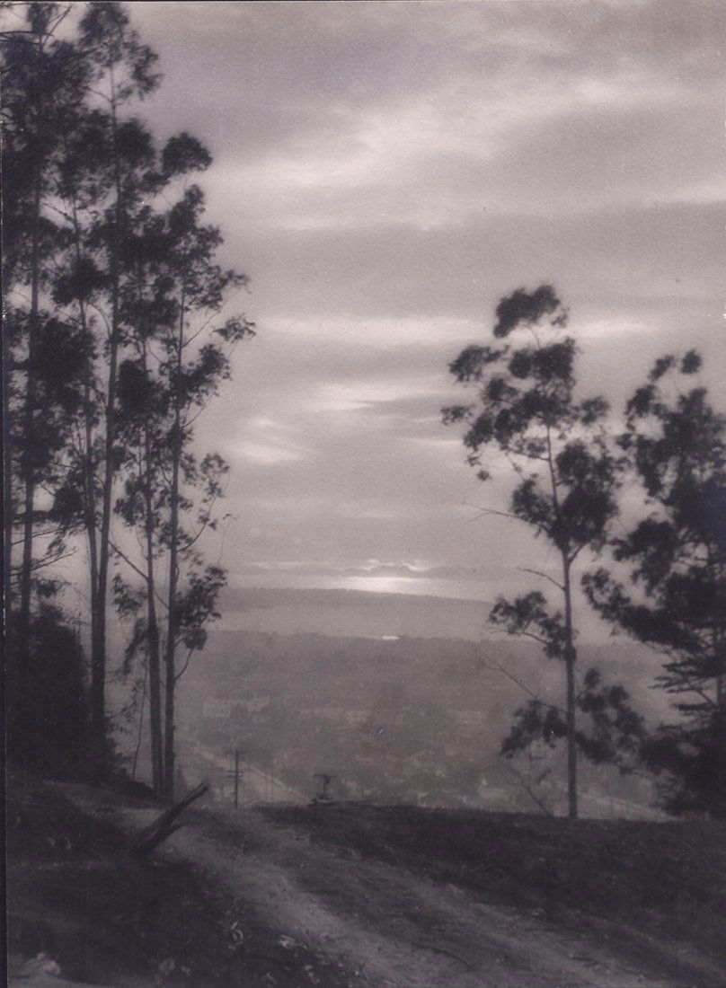 Evelyn Curtis Tonalist Photo San Francisco Bay c1920 (1 of 2)